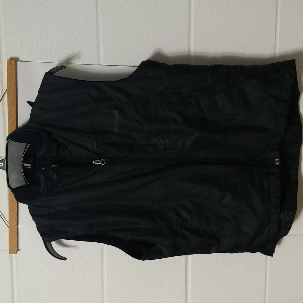 Women's Black Marmot Vest, Water Resistant, Size Medium, Great Condition